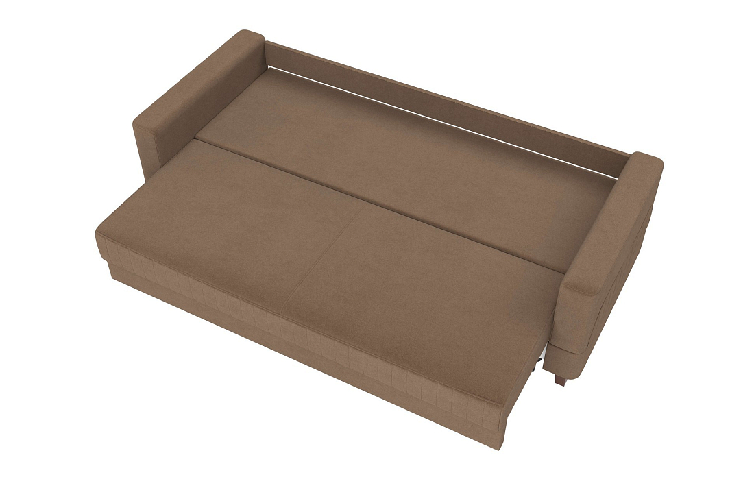 Диван - кровать ЕвроМагнат велюр тенерифе шоколад